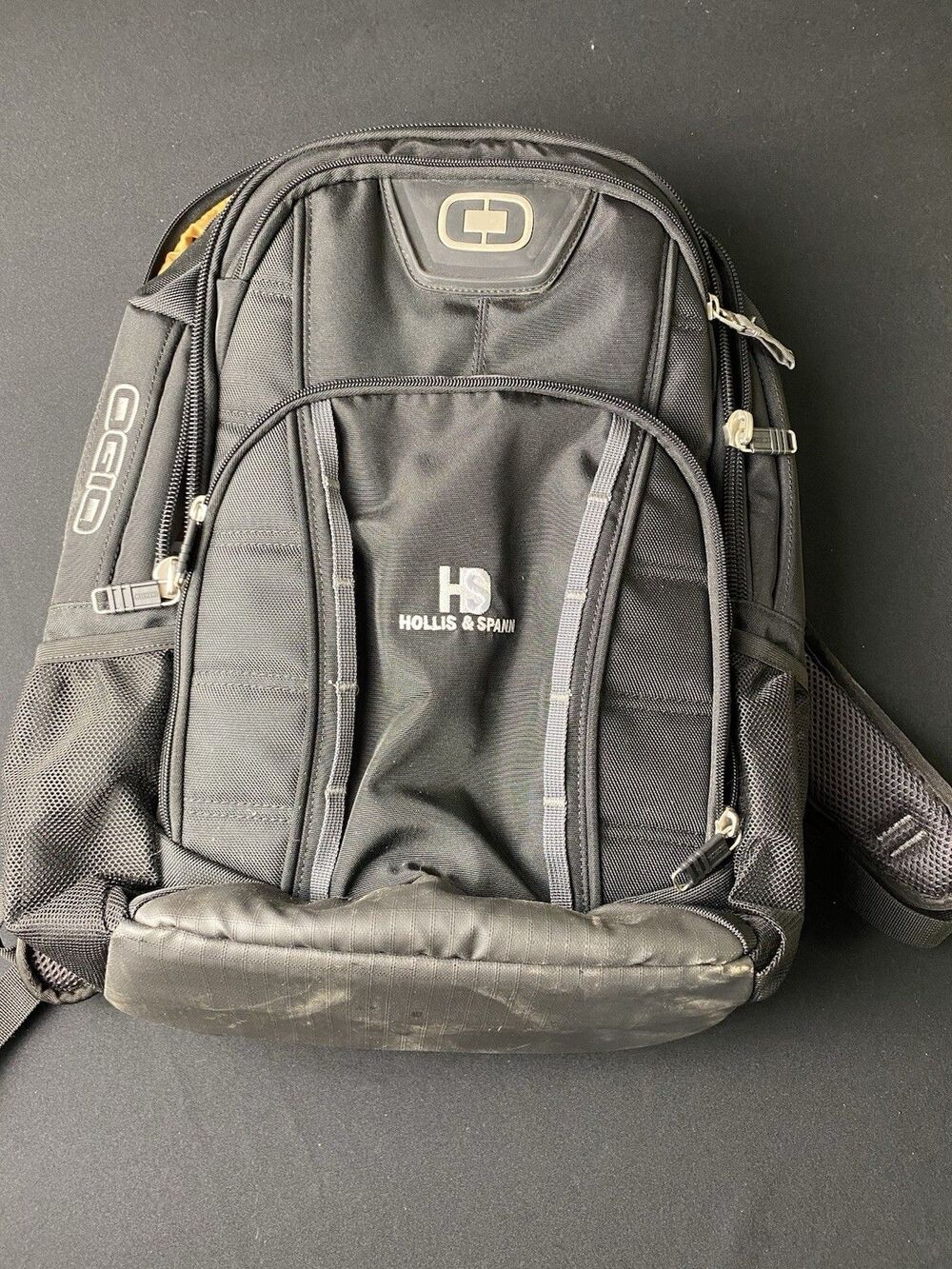 OGIO Gambit Pack Backpack Travel Laptop Bag, Gray & Black